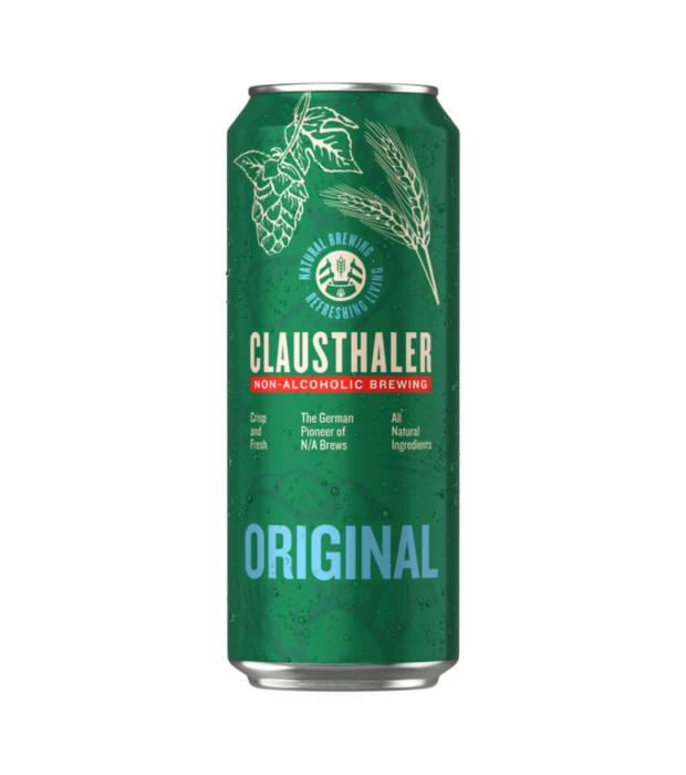 Пиво Clausthaler світле безалкогольне фільтроване 0,5л 0%