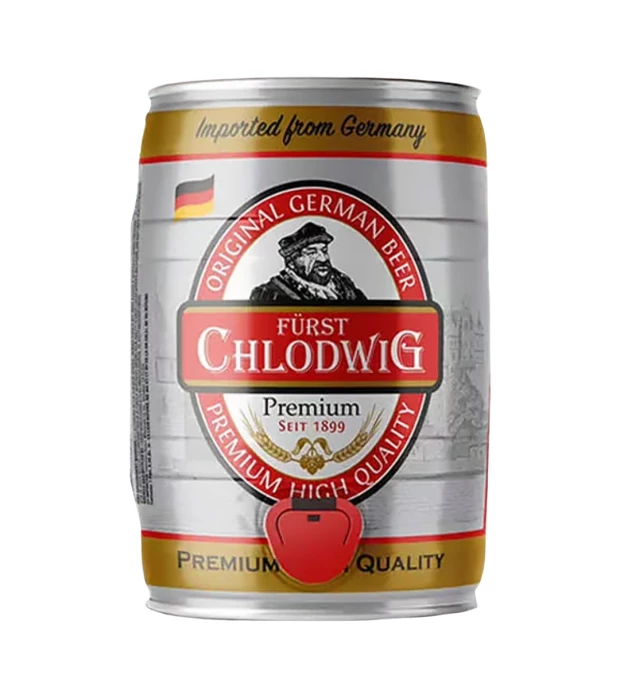 Пиво Furst Chlodwig Premium светлое фильтрованное 5л 5,5%