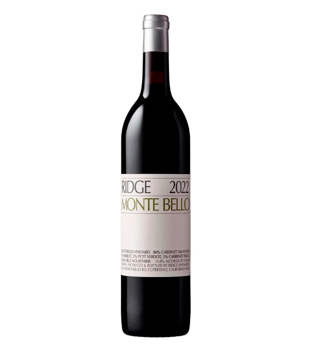 Вино Ridge Vineyards Monte Bello 2022 червоне сухе 0,75л 13,5%