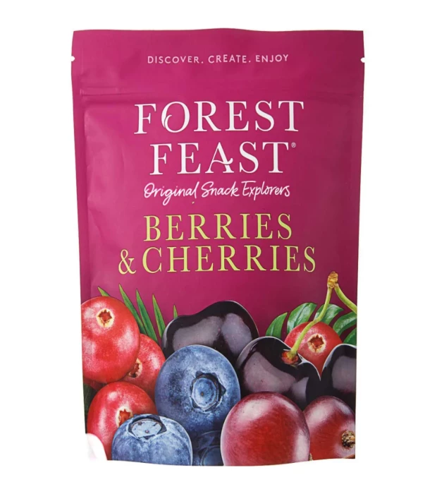 Смесь ягодно-вишневая сушеная с изюмом Forest Feast 170 г