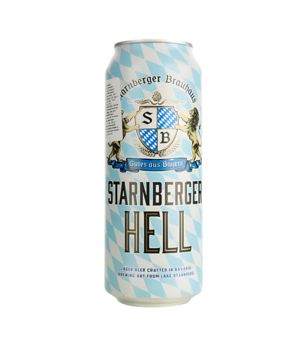 Пиво Starnberger Hell светлое фильтрованное 5л 4,8%