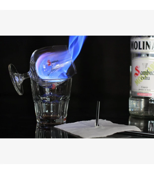 Ликер Самбука Sambuca Molinari Extra 1л 40% купить