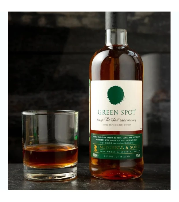Виски Mitchells Green Spot в подарочной упаковке 0,7 л 40% купить