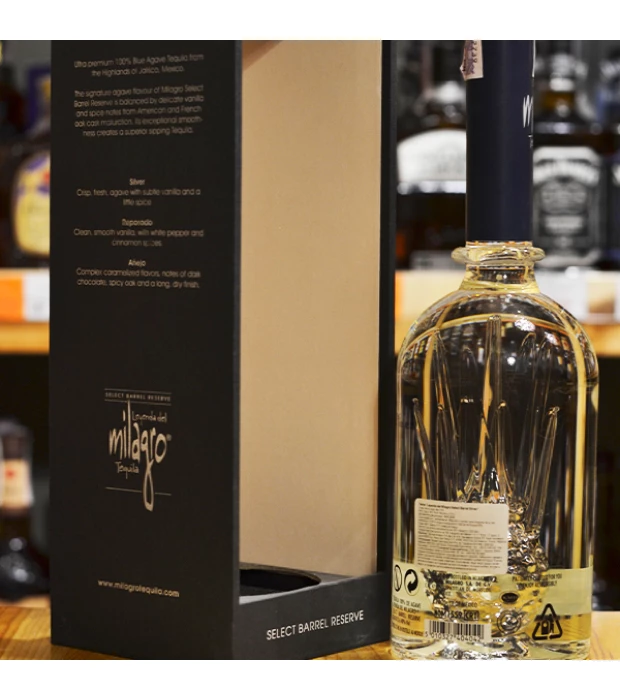 Текіла Milagro Select Barrel Silver 0,75 л 40% купити
