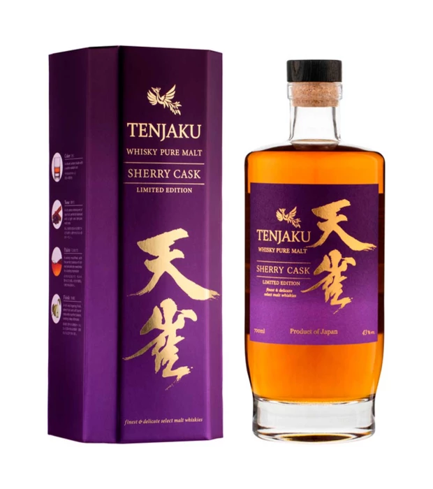 Виски Tenjaku Pure Malt Sherry Cask 0,7л 43%