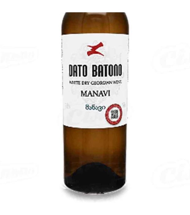 Вино Dato Batono Манави белое сухое 0,75л 11-12% купить