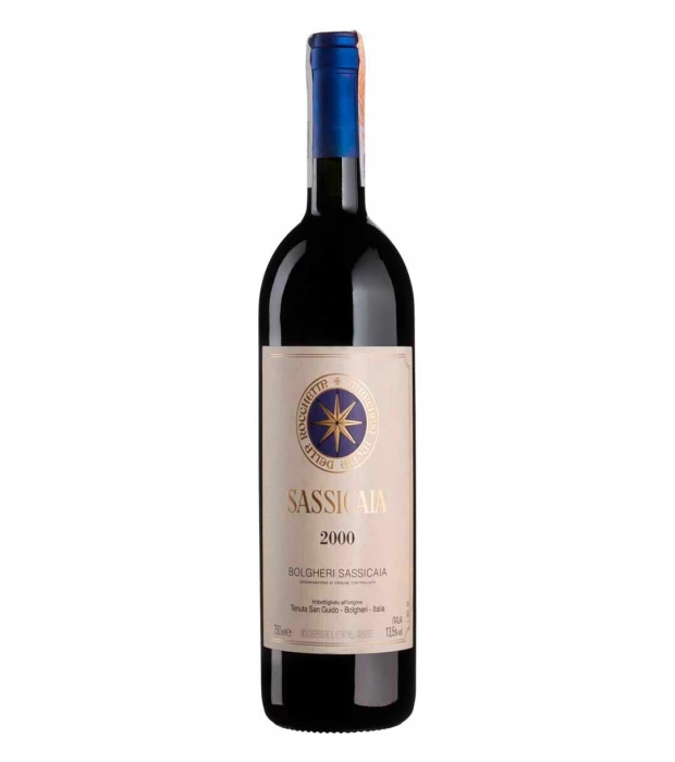 Вино красное сухое Sassicaia 2000 Tenuta San Guido 1,5л 13,5%