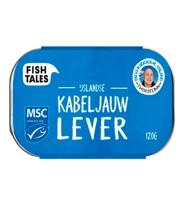 Консервы рыбные Печень трески MSC Fish Tales 115 г