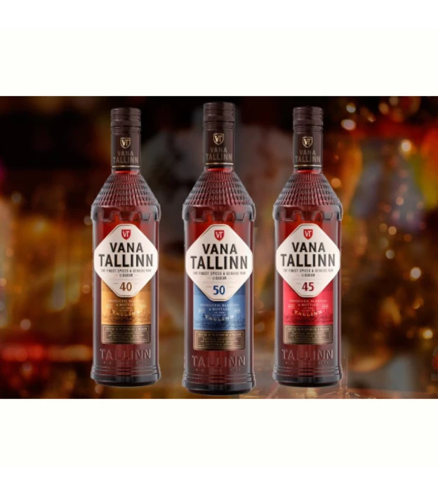 Ликер Старый Таллинн Vana Tallinn 0,5л 45% купить