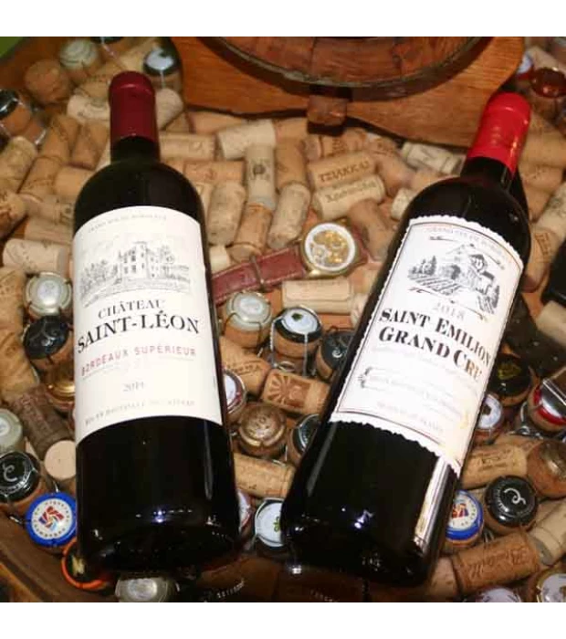 Вино Chateau Saint-Leon красное сухое 0,75л 14% купить