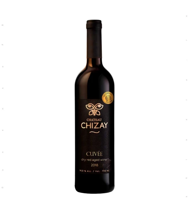 Вино Chateau Chizay Cuvee красное сухое 0,75л 14%