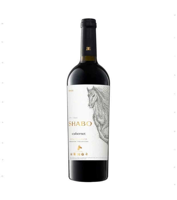 Вино Shabo Каберне сухое красное 0,75л 12,7%