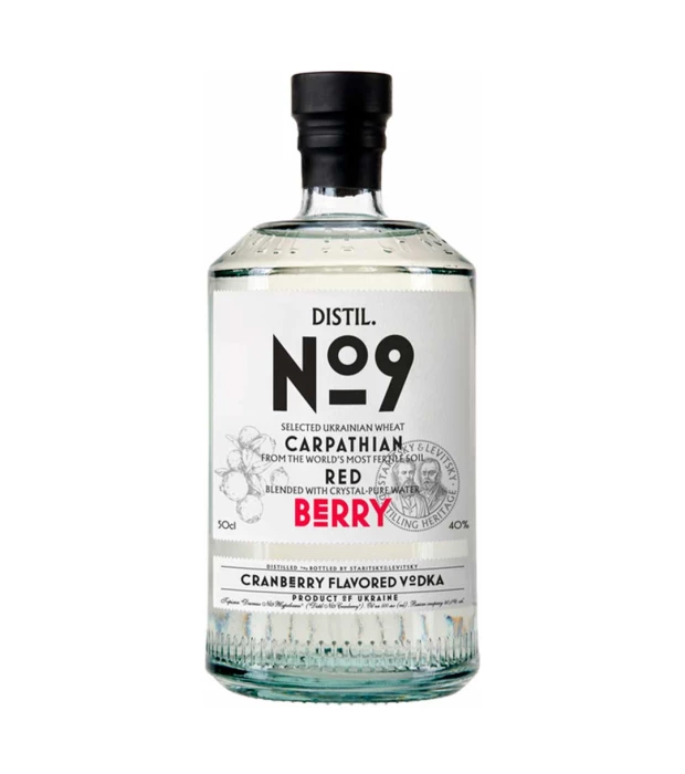 Водка STARITSKY&LEVITSKY S&L Distil №9 Клюква 0,5л 40%