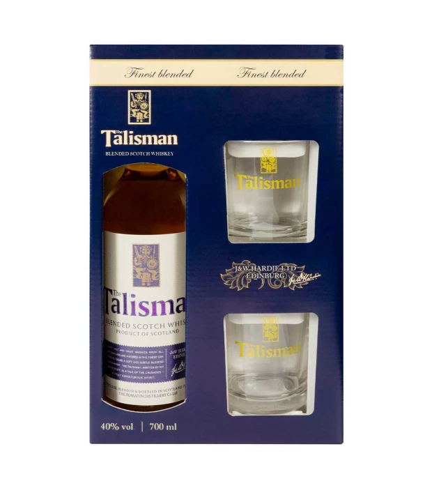 Віскі Tomatin Talisman 3 роки витримки 0,7л 40% + 2 склянки