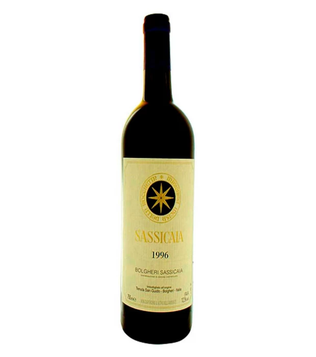 Вино красное сухое Sassicaia 1996 Tenuta San Guido 1,5л 12,5%