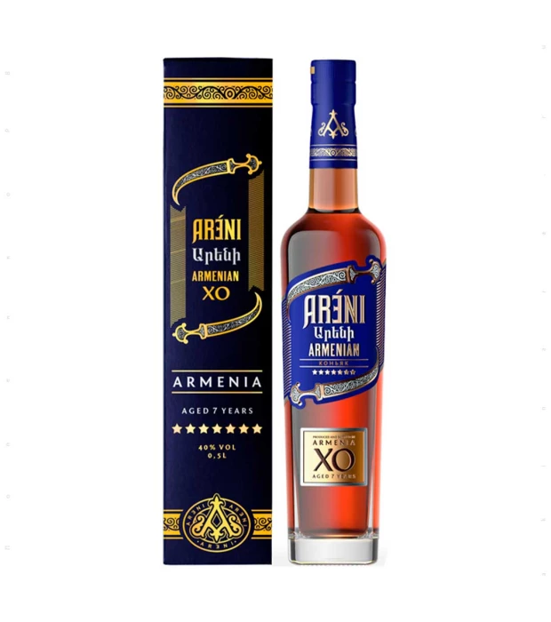Бренди Areni 7 звезд в коробке 0,5л 40%