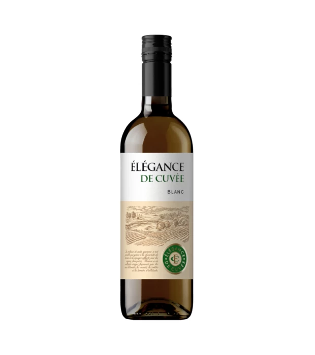 Вино Elegance de Cuvee Blanc сухое белое 0,75л 11%