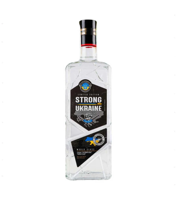 Водка World Сlass Strong Ukraine 0,7л 40%