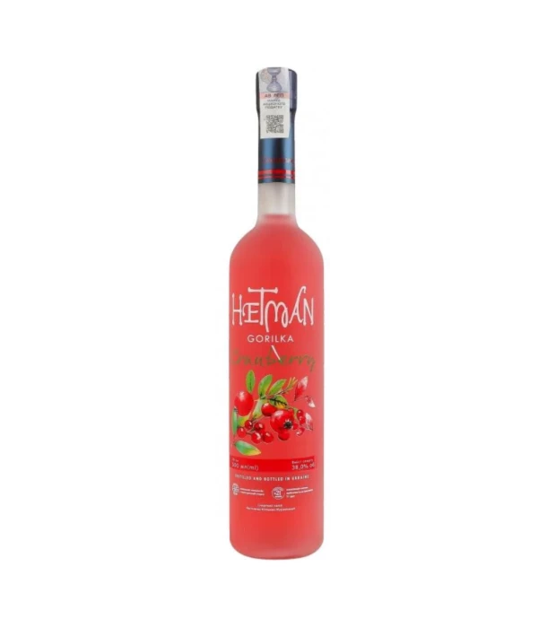 Настойка Гетьман Клюква Hetman Cranberry 0,5л 38%