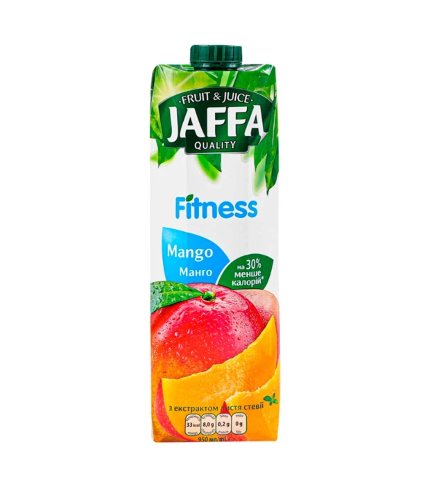 Нектар Jaffa Манго с экстрактом листьев стевии 0,95л