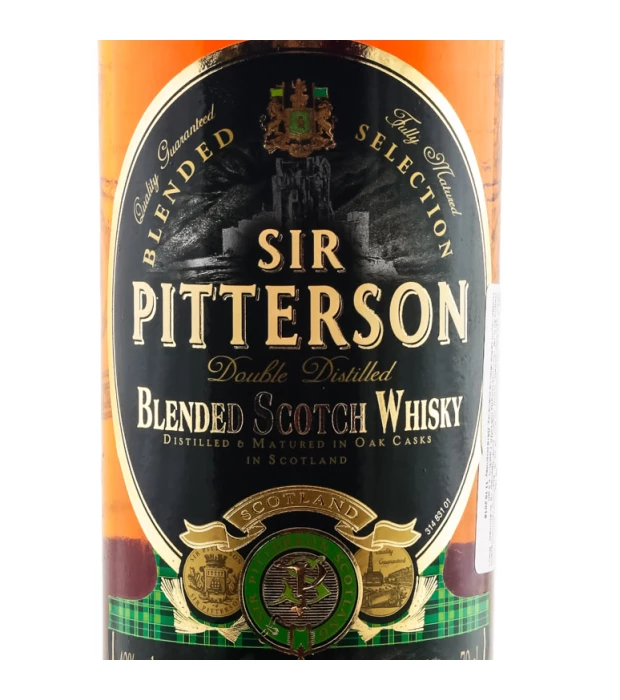 Виски Сэр Питтерсон Блэнд, Sir Pitterson Blended 1 л 40% купить