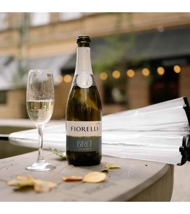 Вино игристое Fiorelli Brut белое брют 0,75л 11% купить