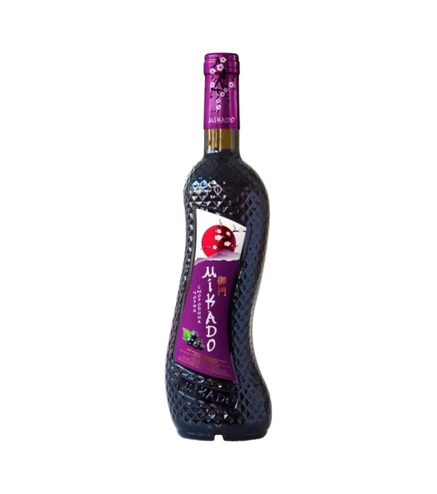 Вино виногр. Чорна смородина червоне 0,7 л Мікадо 0,7 л 11%