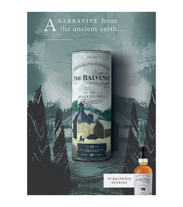 Віскі односолодовий Balvenie 14 yo Week of Peat 0,7л 48,3% в Україні