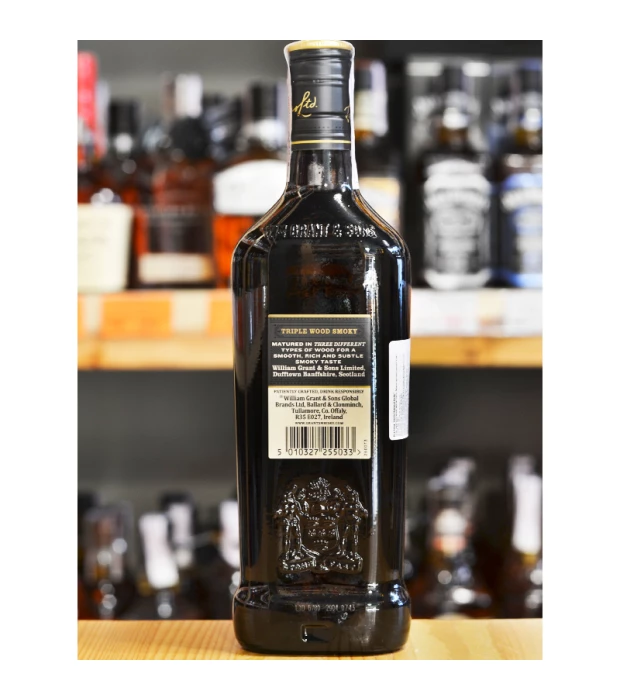 Виски бленд Grants Triple Wood Smoky 0,7 л 40% купить