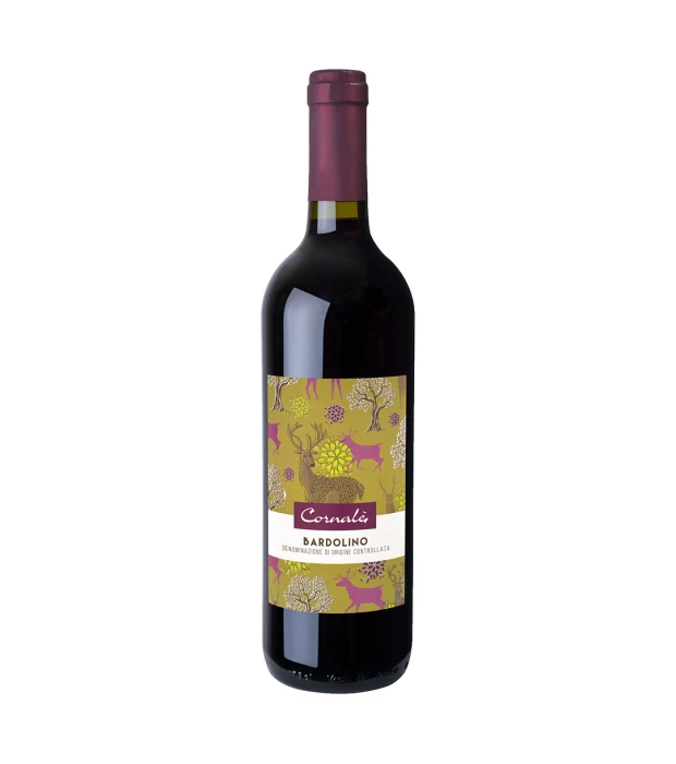 Вино Bennati Cornale Bardolino DOC червоне сухе 0,75л 11,5%