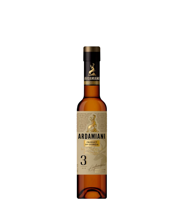 Бренди ординарный Ardamiani выдержка три года 0,25л 40%