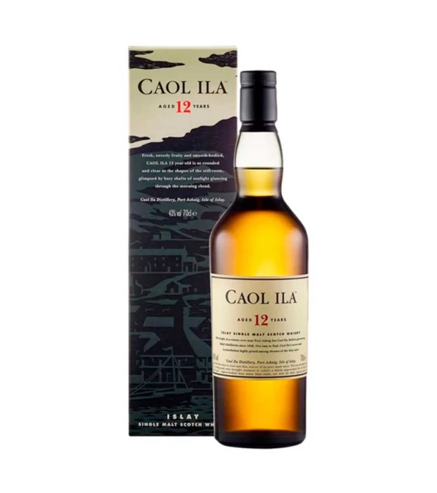 Виски Caol ila 12 yo в подарочной коробке 0,7л 43%