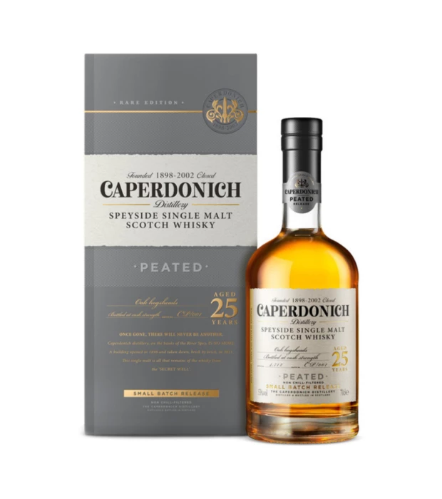 Виски односолодовый Caperdonich Peated 25 лет в коробке 0,7л 58,1%