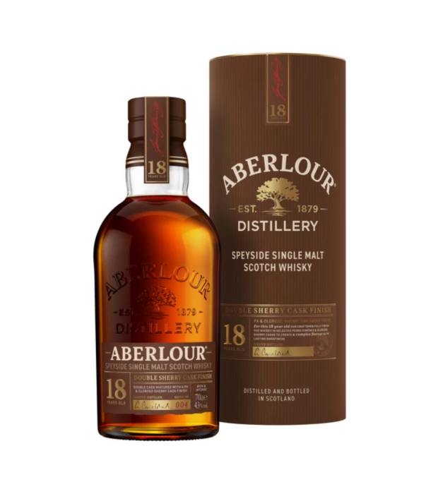 Виски односолодовый Aberlour 18 лет в коробке 0,7л 43%