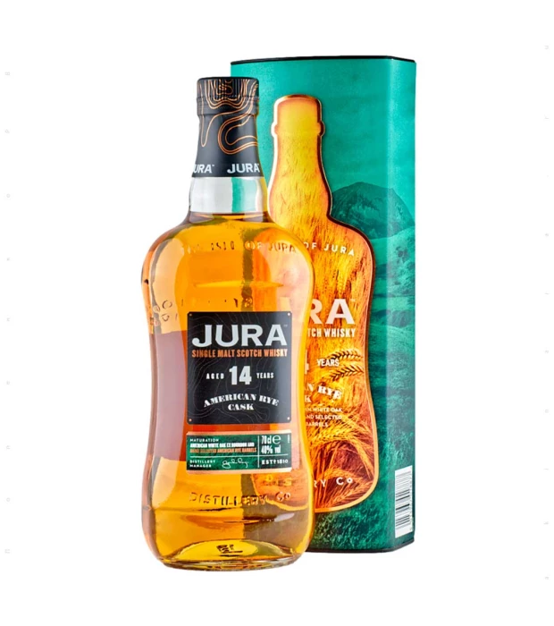 Виски Jura 14yo в подарочной коробке 0,7л 40%