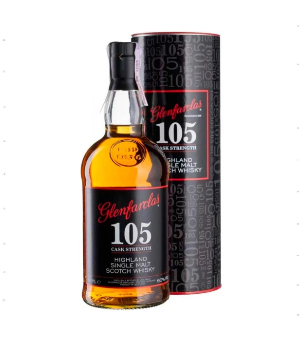 Виски Glenfarclas 105 в подарочной упаковке 0,7л 60%