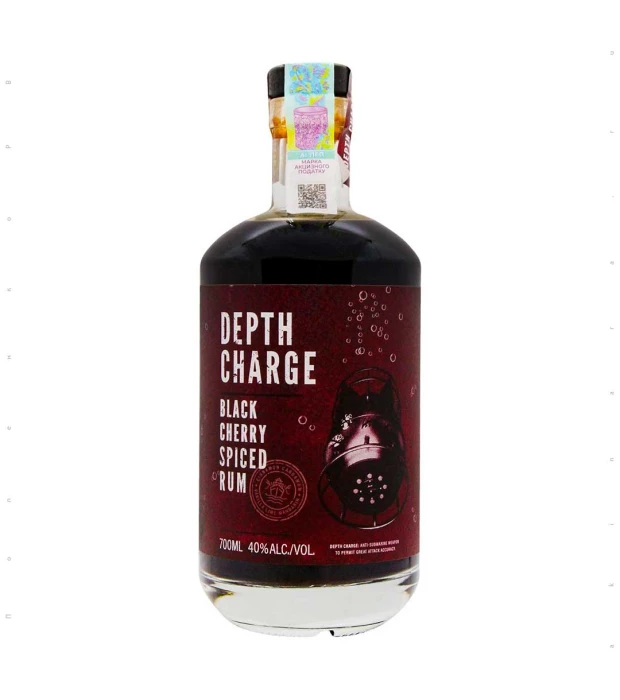 Ром Depth Charge Black Cherry Spiced Rum 0,7л 40%