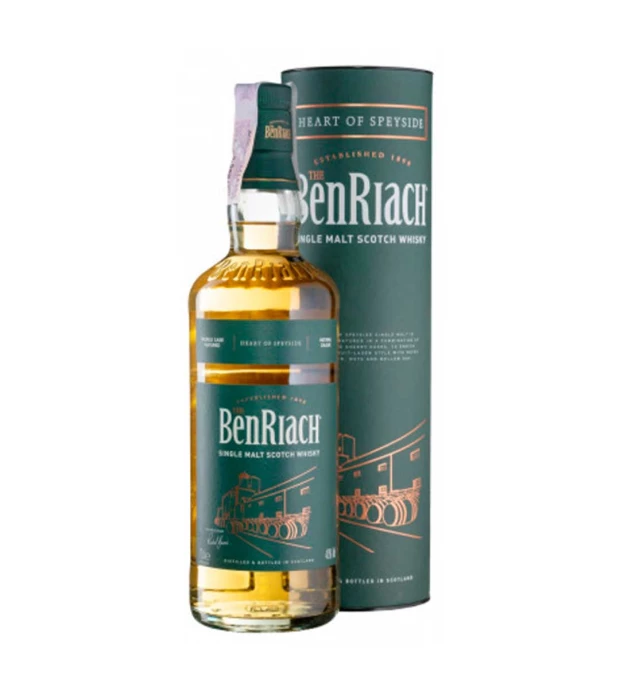 Виски BenRiach 10 YO в тубусе 0,7л 43%