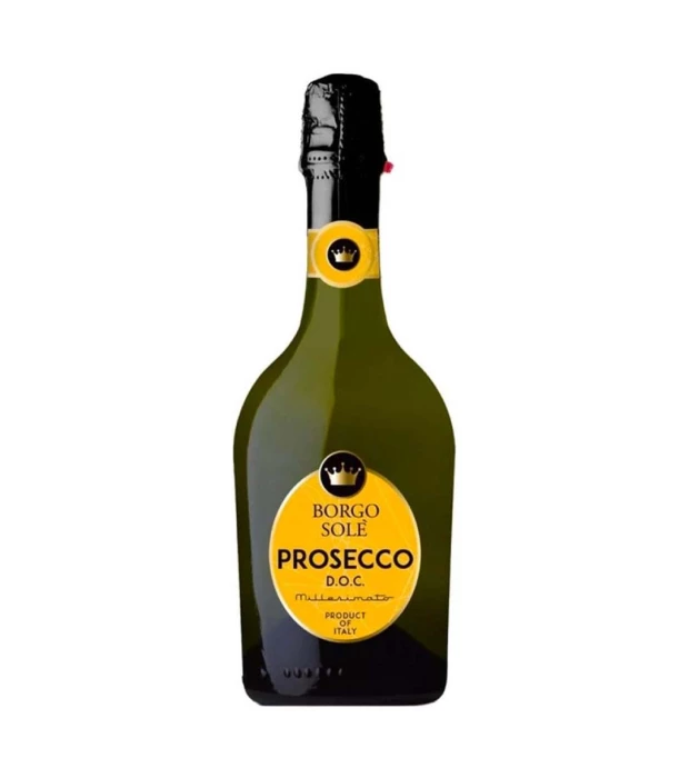 Вино игристое Borgo Sole Prosecco DOC Brut белое сухое 0,75л 11%