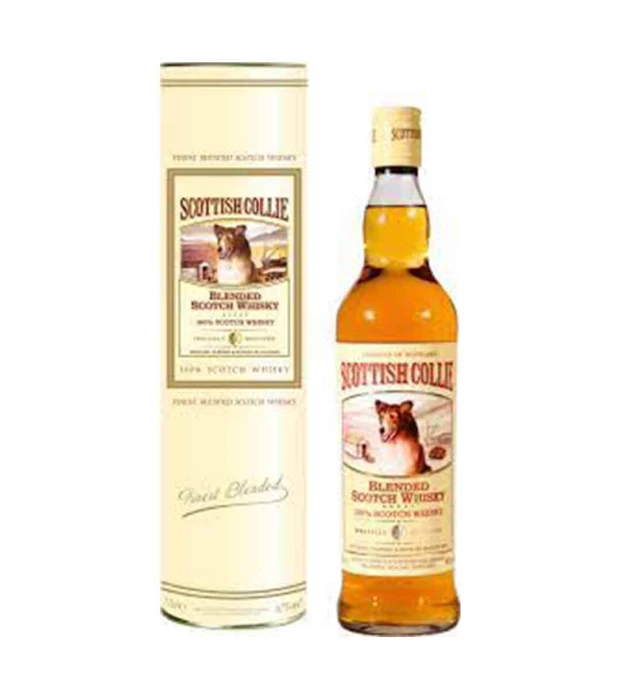 Віскі Scottish Collie 0,7л 40% у тубусі