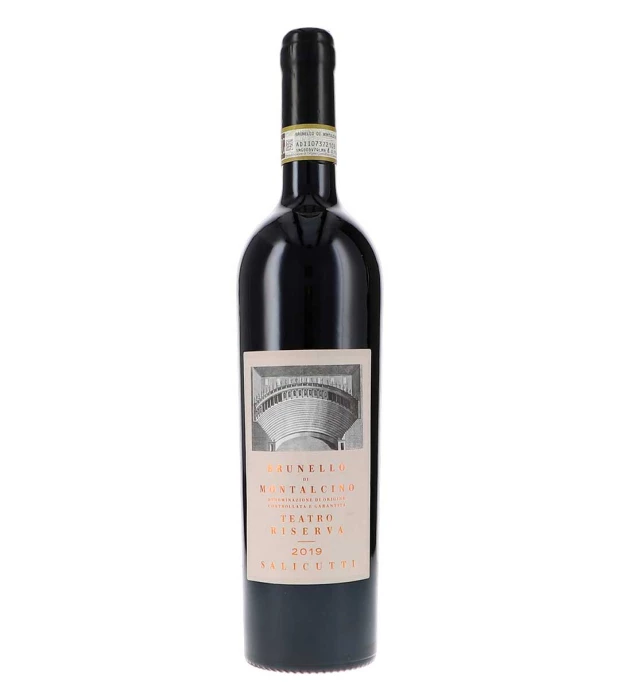 Вино Salicutti Brunello di Montalcino Teatro Riserva 2019 червоне сухе 0,75л 13,5%