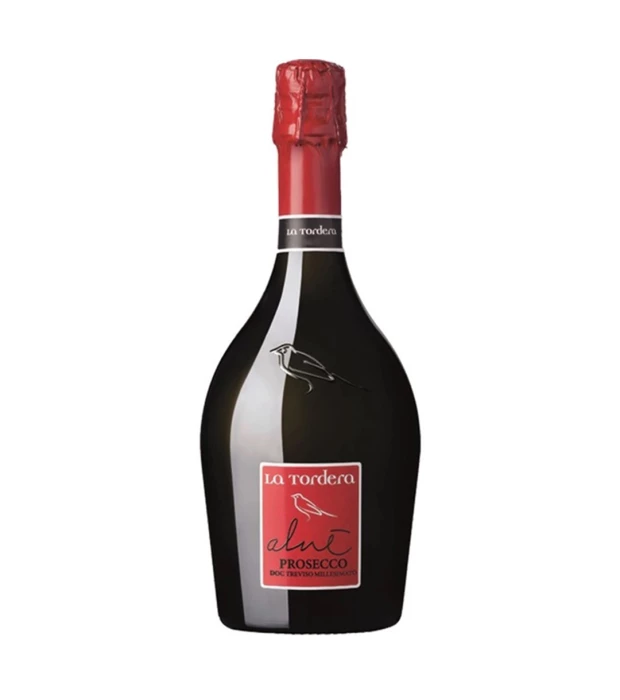 Вино игристое La Tordera Prosecco Treviso Doc Alne Millesimato Spumante Extra Dry белое экстра сухое 0,75л 11,5%