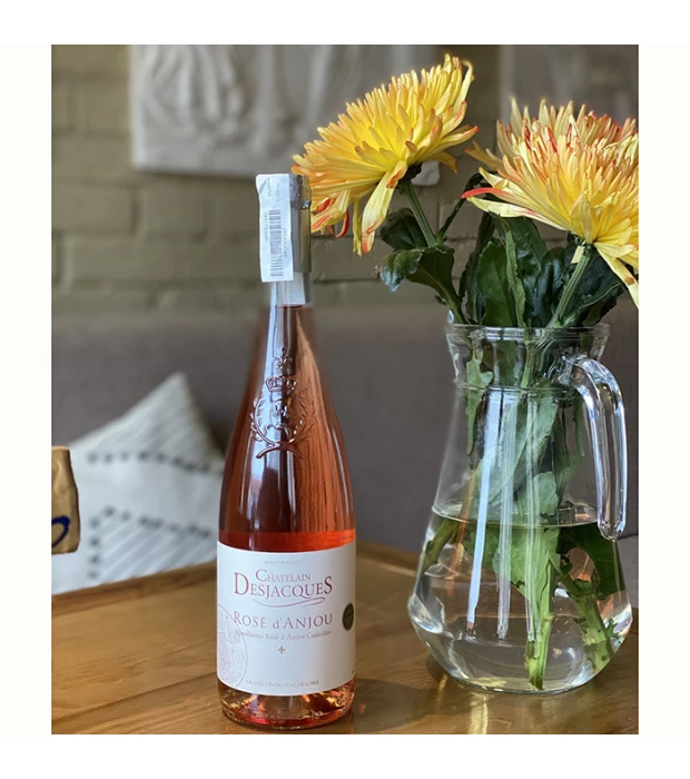 Вино Chatelain Desjacques Rose dAnjou рожеве напівсолодке 0,75л 10,5% купити