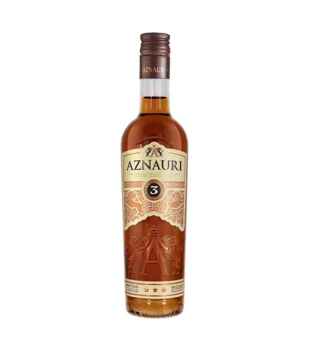 Коньяк Украины Aznauri 3 года выдержки 0,25л 40%
