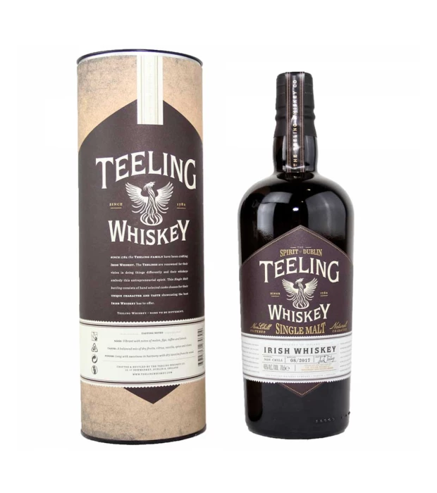 Виски Teeling Single Malt в тубусе 0,7л 46%