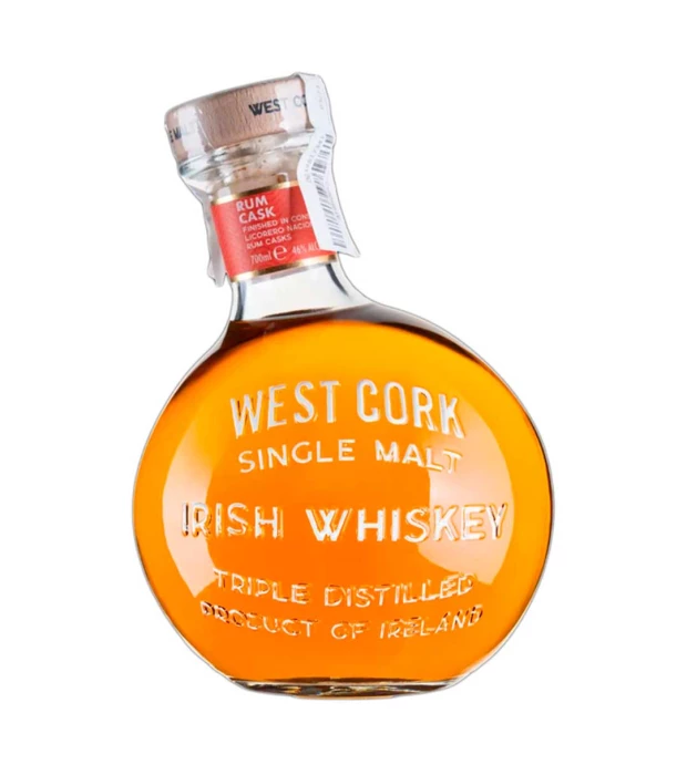 Виски односолодовый West Cork Maritime Collection Rum Cask 0,7л 46%