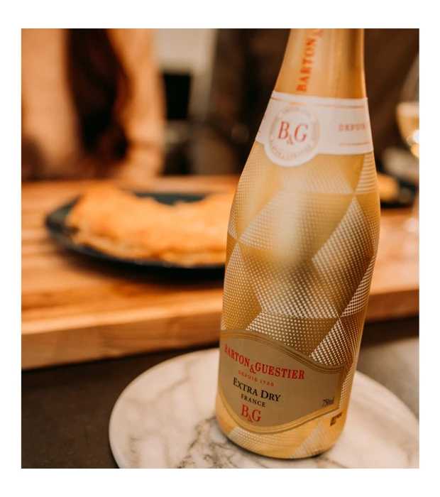 Вино игристое Barton & Guestier Sparkling белое экстра-сухое 0,75л 11% купить