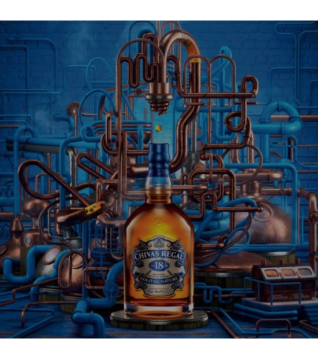 Виски Chivas Regal 18лет 0,7 л 40% в коробке купить