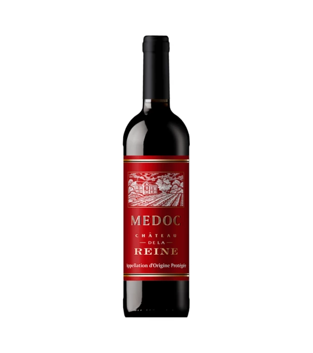 Вино Chateau de Reine Medoc rouge AOC сухое красное 0,75л 13,5%