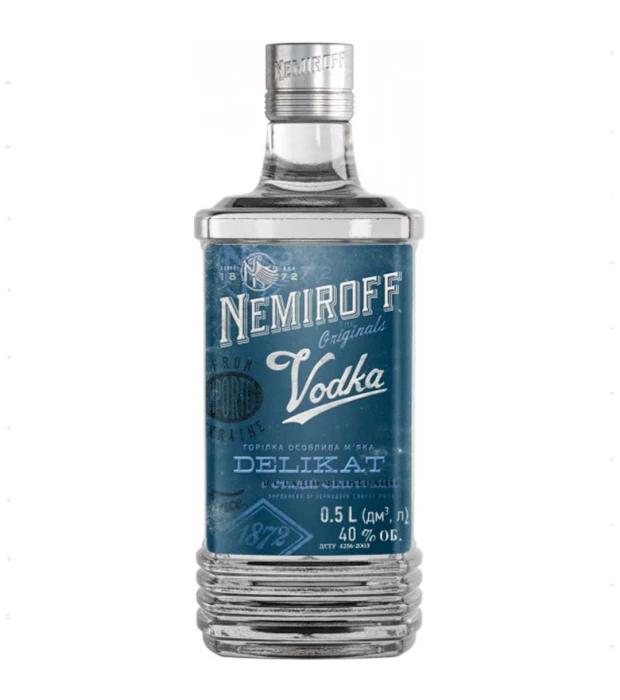 Водка Nemiroff Delikat штоф 0,5л 40%